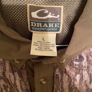 Drake Wingshooter’s Shirt Size L. NWOT